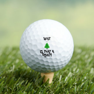Golf Ball "Ist das ein Baum" Golfer Geschenk Funny
