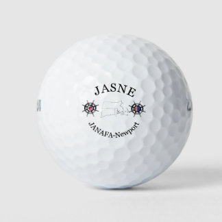 Golf-Ball - JASNE-JANAFA-Rundlogo Golfball