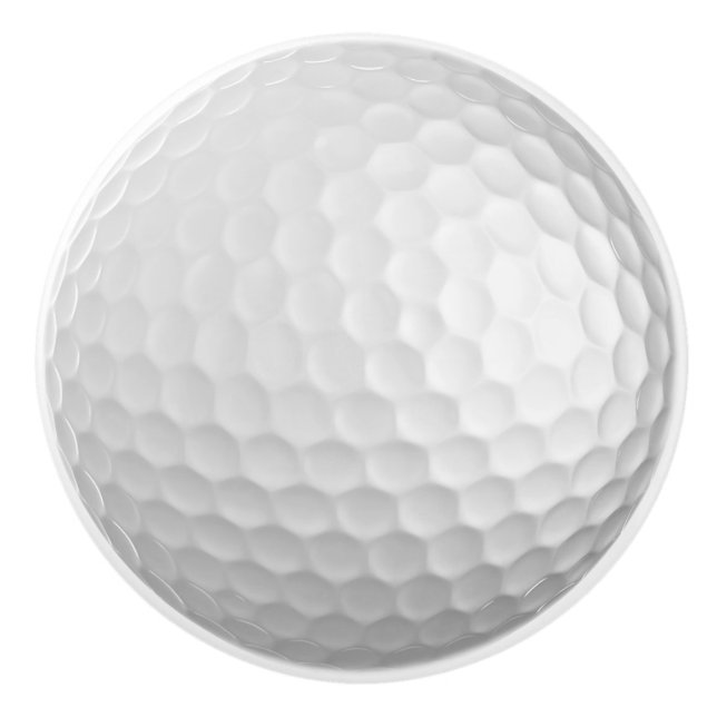 Golf-Ball-Keramikgriff Keramikknauf (Vorderseite)