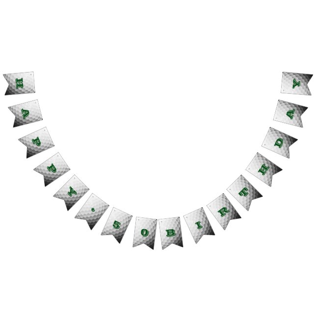 Golf Ball Look Custom Banner (Alle)