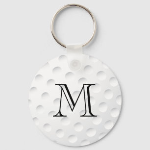 Golf Ball Monogram Schlüsselanhänger