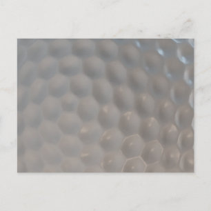 Golf Ball Muster Textur Postkarte