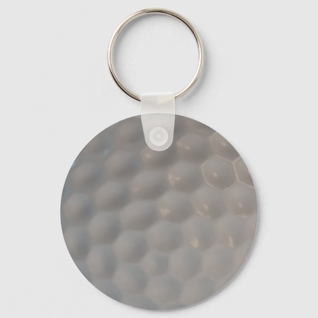 Golf Ball Muster Textur Schlüsselanhänger (Vorderseite)
