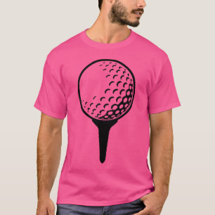 Golf Ball On T-Shirt