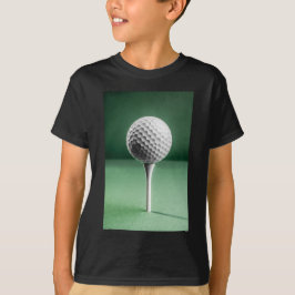 Golf Ball on T-Shirt