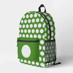 Golf Ball Pattern Bedruckter Rucksack