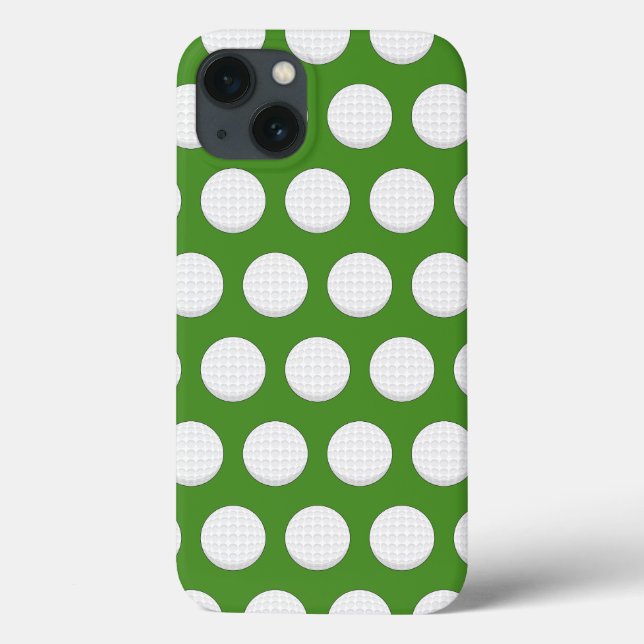 Golf Ball Pattern Case-Mate iPhone Hülle (Rückseite)
