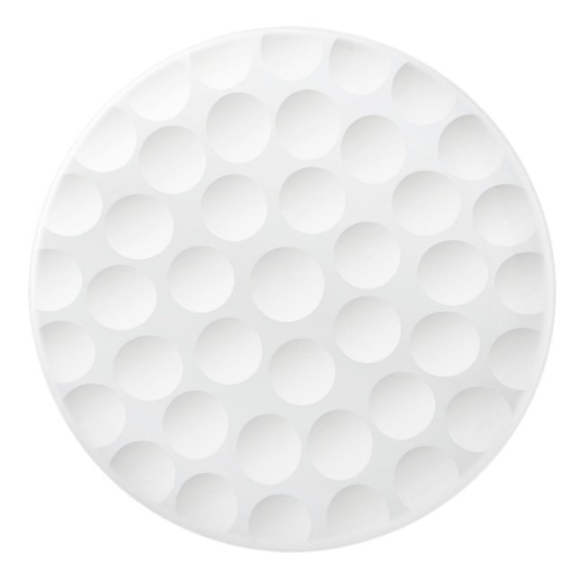 Golf Ball Pattern Keramikknauf (Vorderseite)