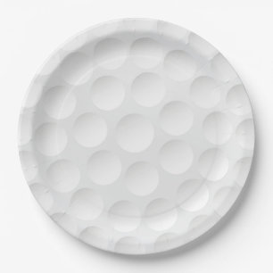 Golf Ball Pattern Pappteller