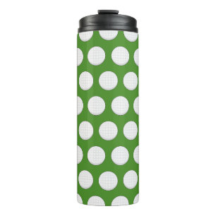 Golf Ball Pattern Thermosbecher