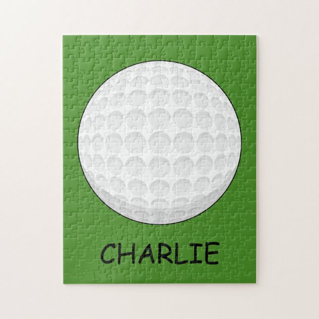 Golf Ball Personalize Puzzle (Vertikal)