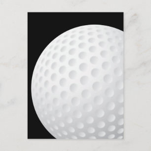Golf Ball Postkarte