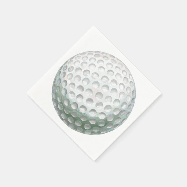 Golf Ball Serviette (Ecke)