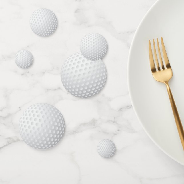 Golf Ball Special Dinner Party Tischtennis Konfetti (Gruppe)