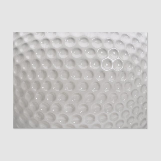Golf Ball Sport Seidenpapier (Vorderseite)