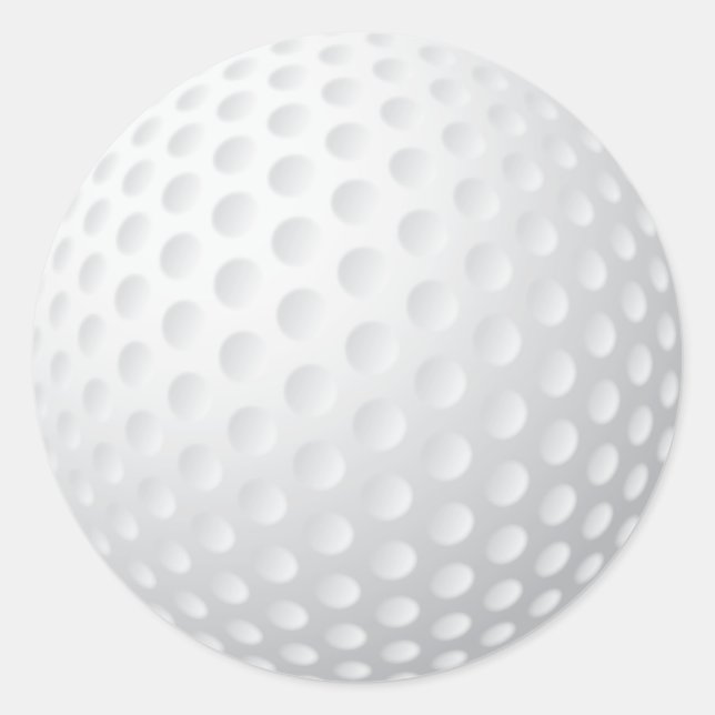 Golf Ball Sticker (Vorderseite)