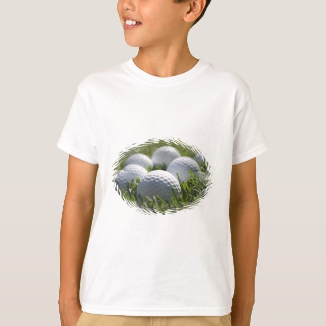 Golf-Ball-T - Shirt (Vorderseite)