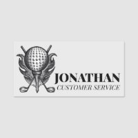 Golf Ball T-Shirt Clubs Wohltätigkeit Turnier mit