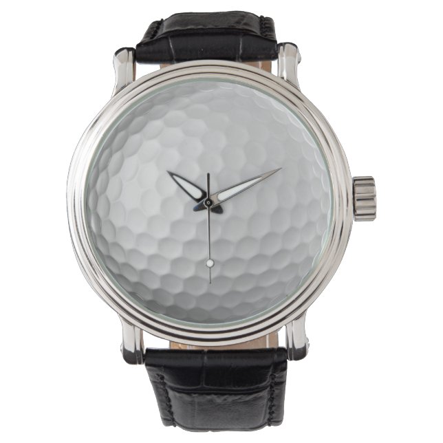 Golf Ball Textur Armbanduhr (Vorderseite)