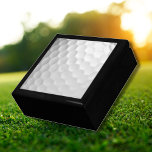 Golf Ball Textur Erinnerungskiste<br><div class="desc">VIER! Dieses Bild des Golf Ball Dimples ist perfekt für jeden Golf Lover.</div>
