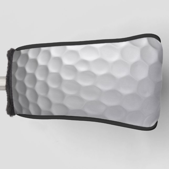 Golf Ball Textur Golf Headcover (Vorderseite)