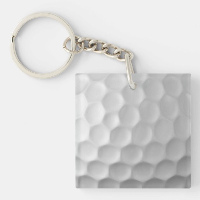 Golf Ball Textur Schlüsselanhänger (Vorderseite)