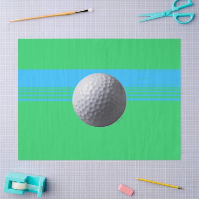 Golf Ball Tissue Paper groß Seidenpapier (Basteln)