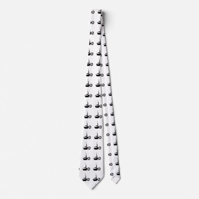 Golf Ball und Club Krawatte (Vorderseite)