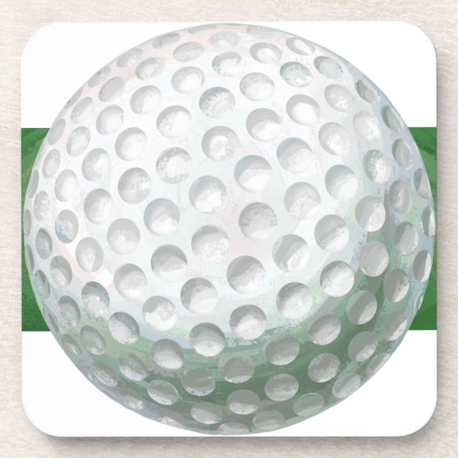 Golf Ball Untersetzer (Vorderseite)
