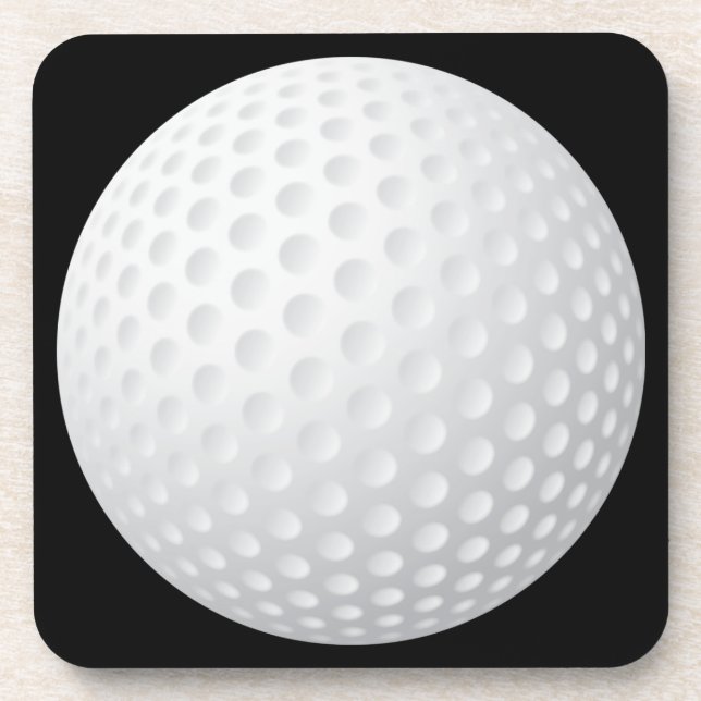 Golf Ball Untersetzer (Vorderseite)