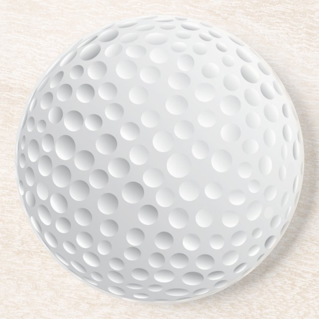 Golf-Ball-Untersetzer Getränkeuntersetzer (Vorne)