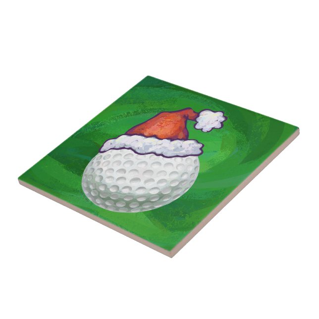 Golf Ball Weihnachtsmänner Fliese (Seite)