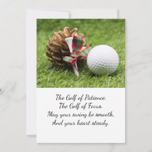 Golf-Ball zu Weihnachten