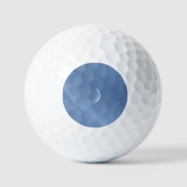 Golf-Bälle auf dem Mond Golfball (Vorderseite)