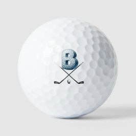 Golf Balls - Alpha-Nummer-LETTER B Golfball