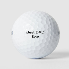 Golf Balls Bester Vater je Golfball