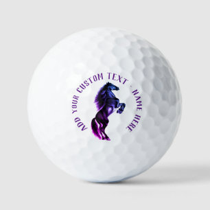 Golf Balls Briefmarke für Pferde mit Ihrem eigenen Golfball