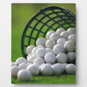 Golf Balls Bucket Fotoplatte