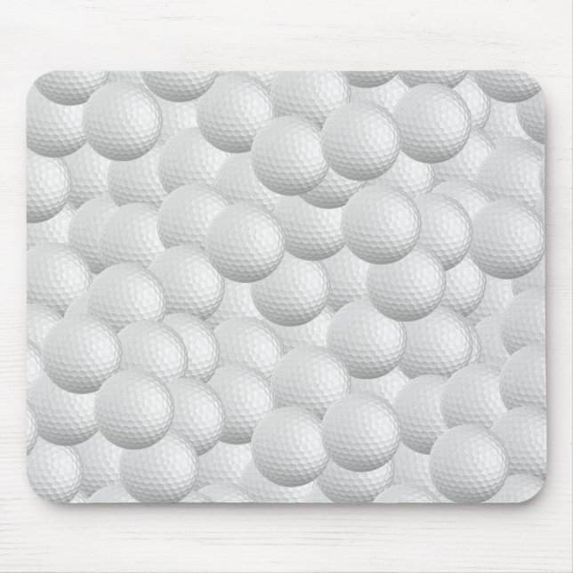 Golf Balls Custom Mousepad (Vorne)