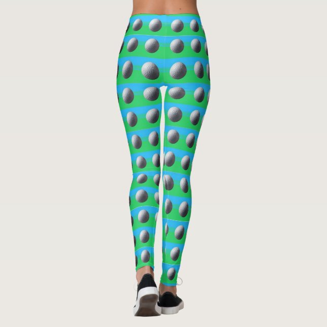 Golf Balls Leggings (Rückseite)