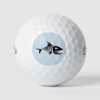 Golf Balls mit Fisch Golfball
