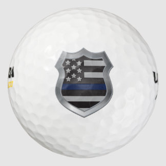 Golf Balls mit Thin Blue Line Golfball