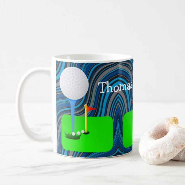 Golf Balls Tasse (Mit Donut)