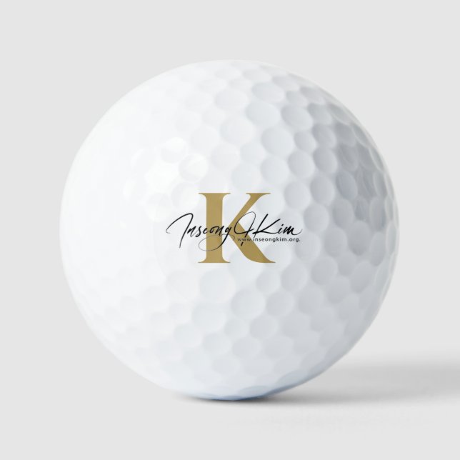 Golf Balls White Golfball (Vorderseite)