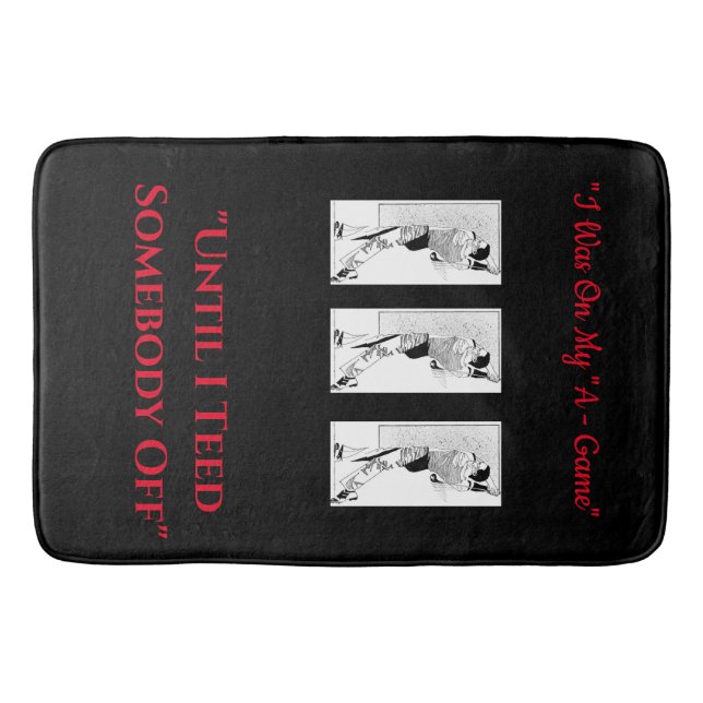 Golf Bath Mat Badematte (Vorderseite)