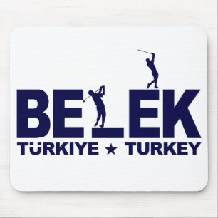 GOLF BELEK mousepad - blau