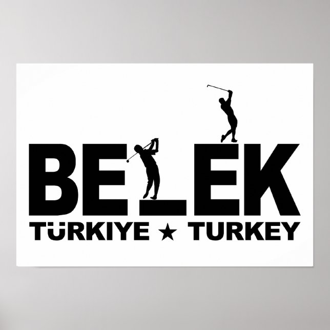 GOLF BELEK Poster (Vorne)