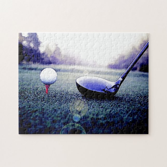 Golf - Beliebte Sportarten Puzzle (Horizontal)