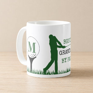 Golf BEST GRANDPA BY PAR Monogram Coffee Tasse