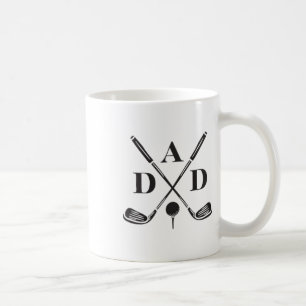 Golf Best Vater Par Daddy Golfer Vatertag Golf Kaffeetasse